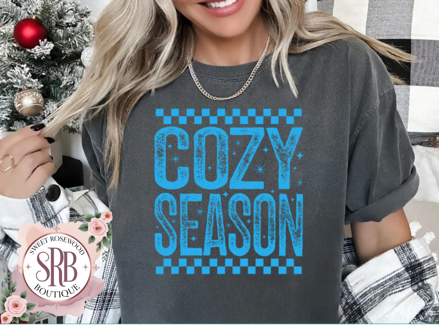 Cozy Season Single Color Screen Print Transfer