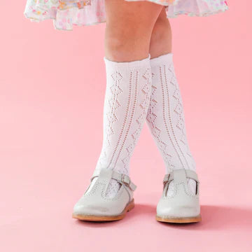 Little Stockings Fancy Lace Top Knee High Socks