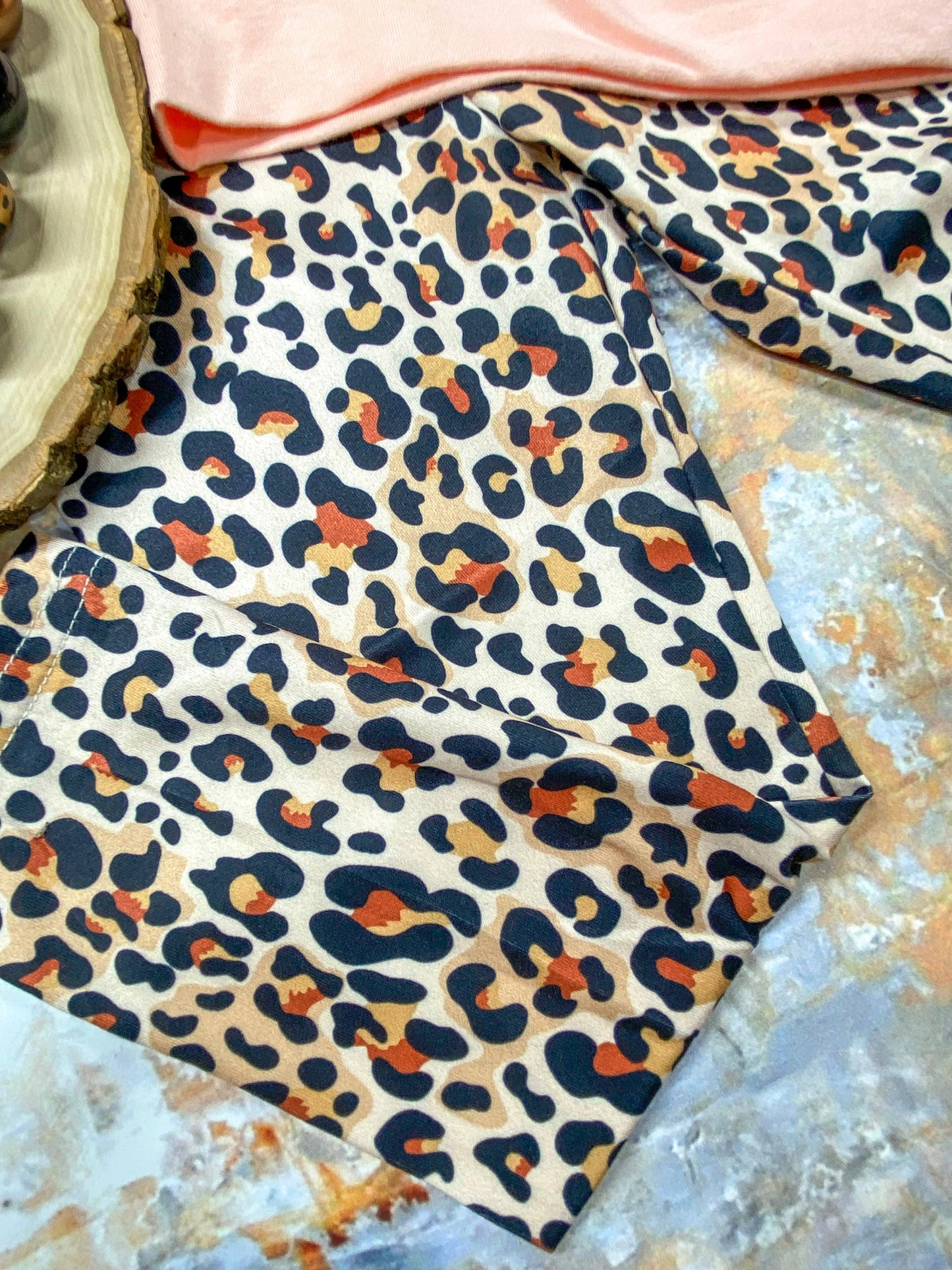 Animal Print Turkey Leggings Set