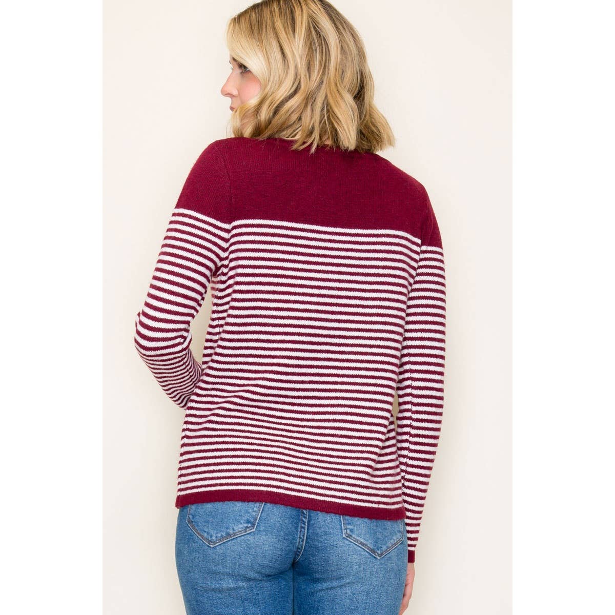 BOAT NECK PULLOVER SWEATER