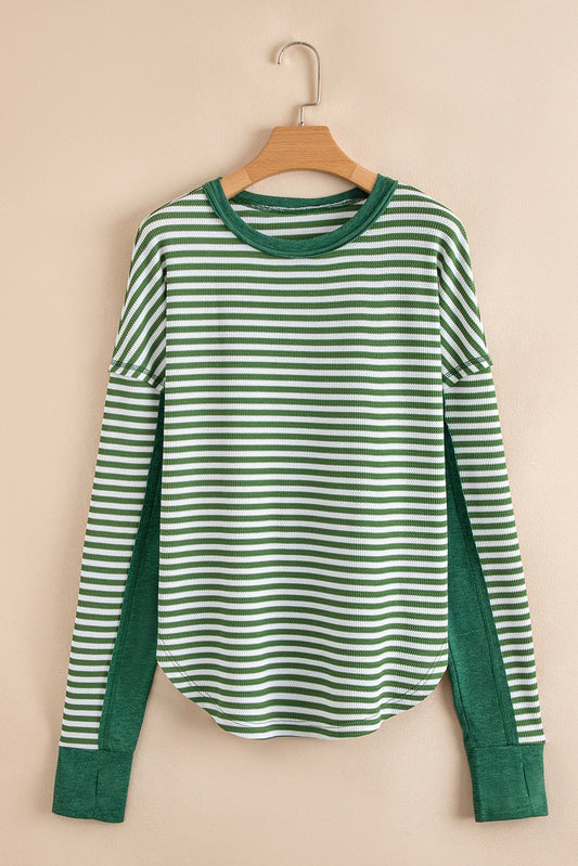 Stripe Thermal Top
