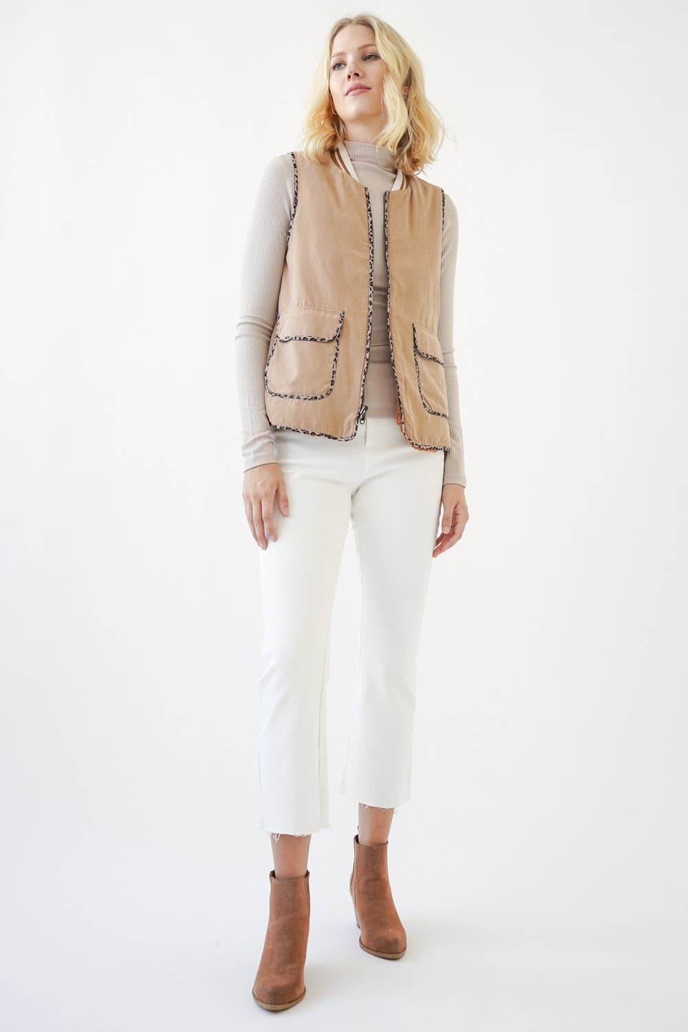 Fall Reversible Vest