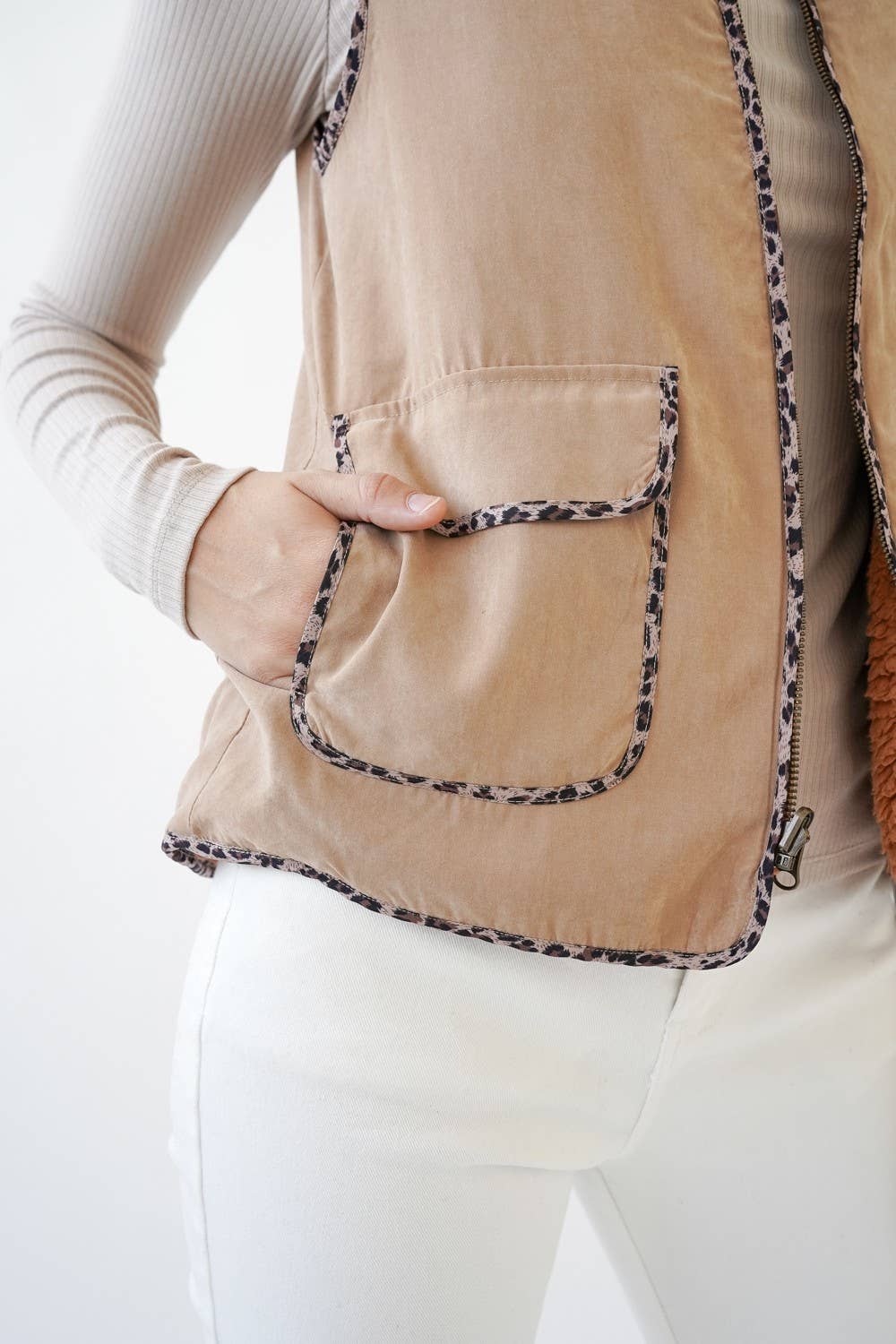 Fall Reversible Vest