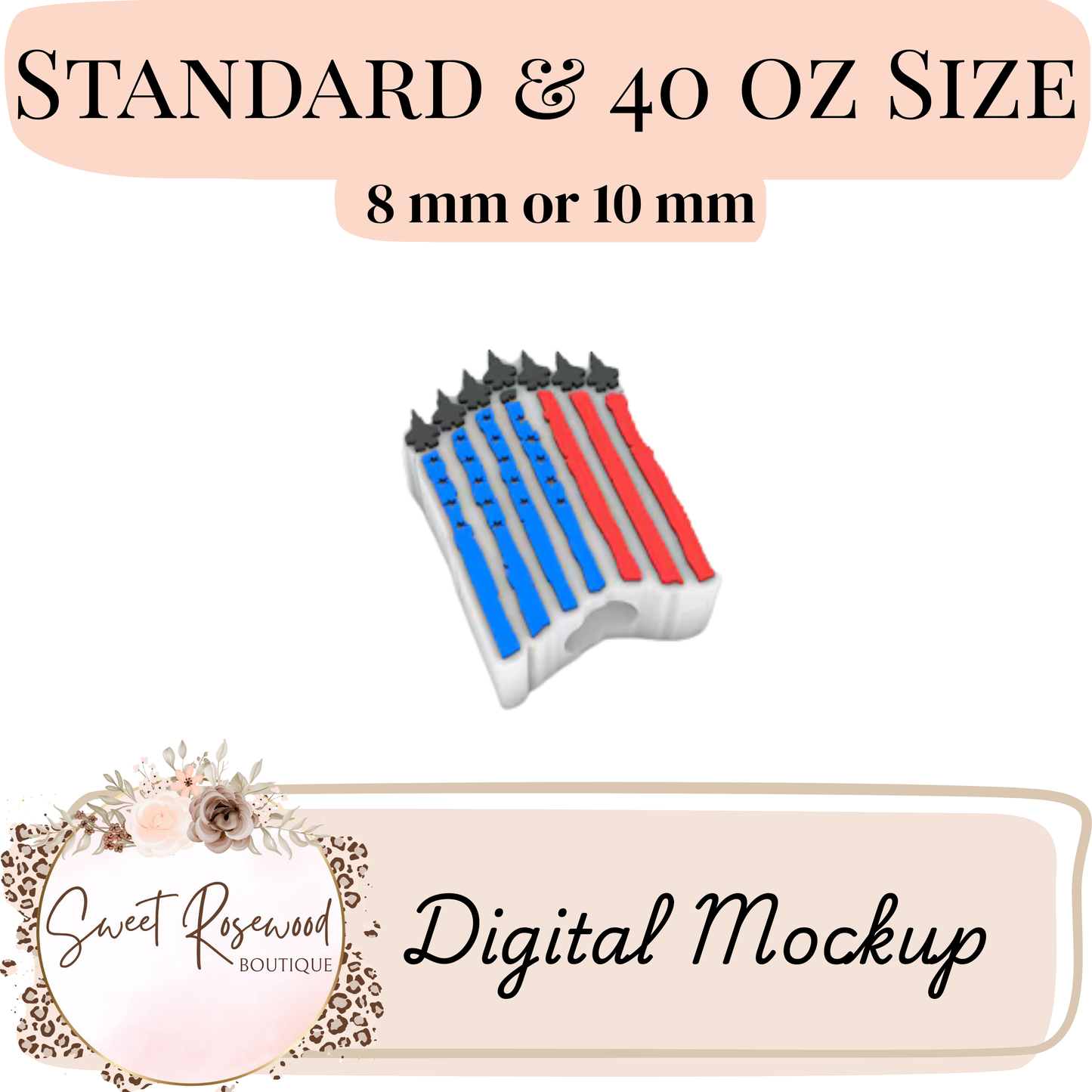 Jets 3D Straw Topper