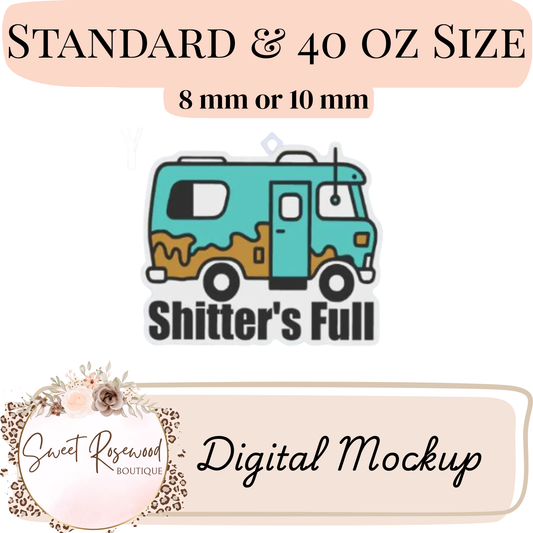 Wholesale S-Full 3D Straw Topper