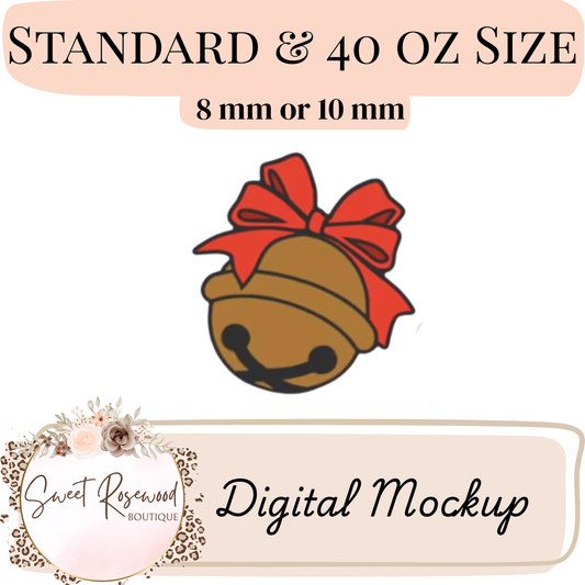 Wholesale Bell 3D Straw Topper