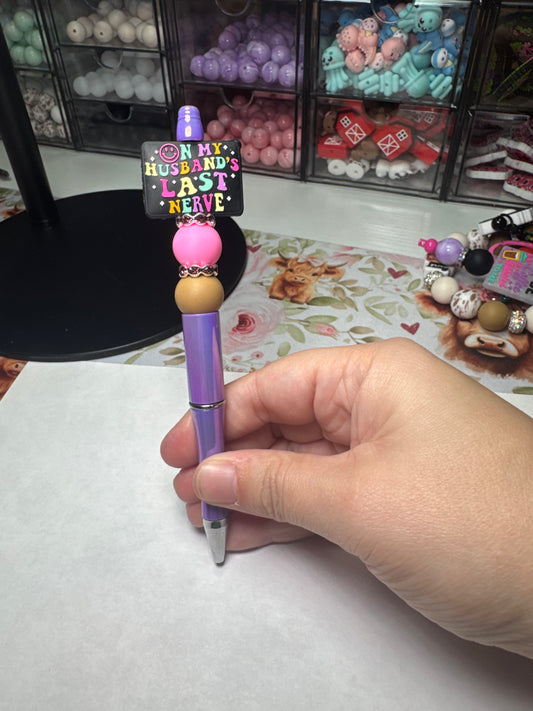 Husband Last Nerve Pen