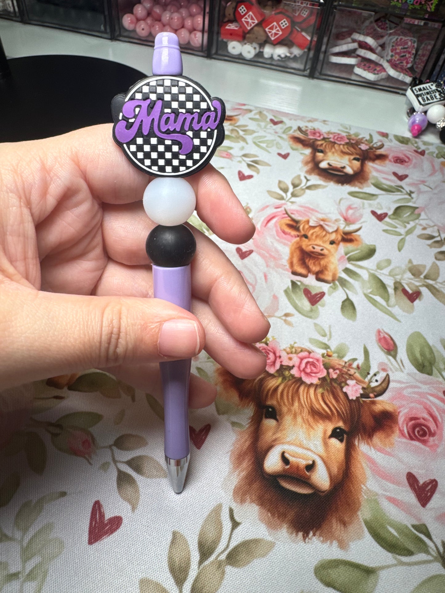 Purple Mama Pen