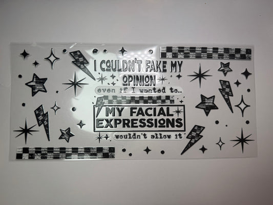 40 oz Facial Expressions