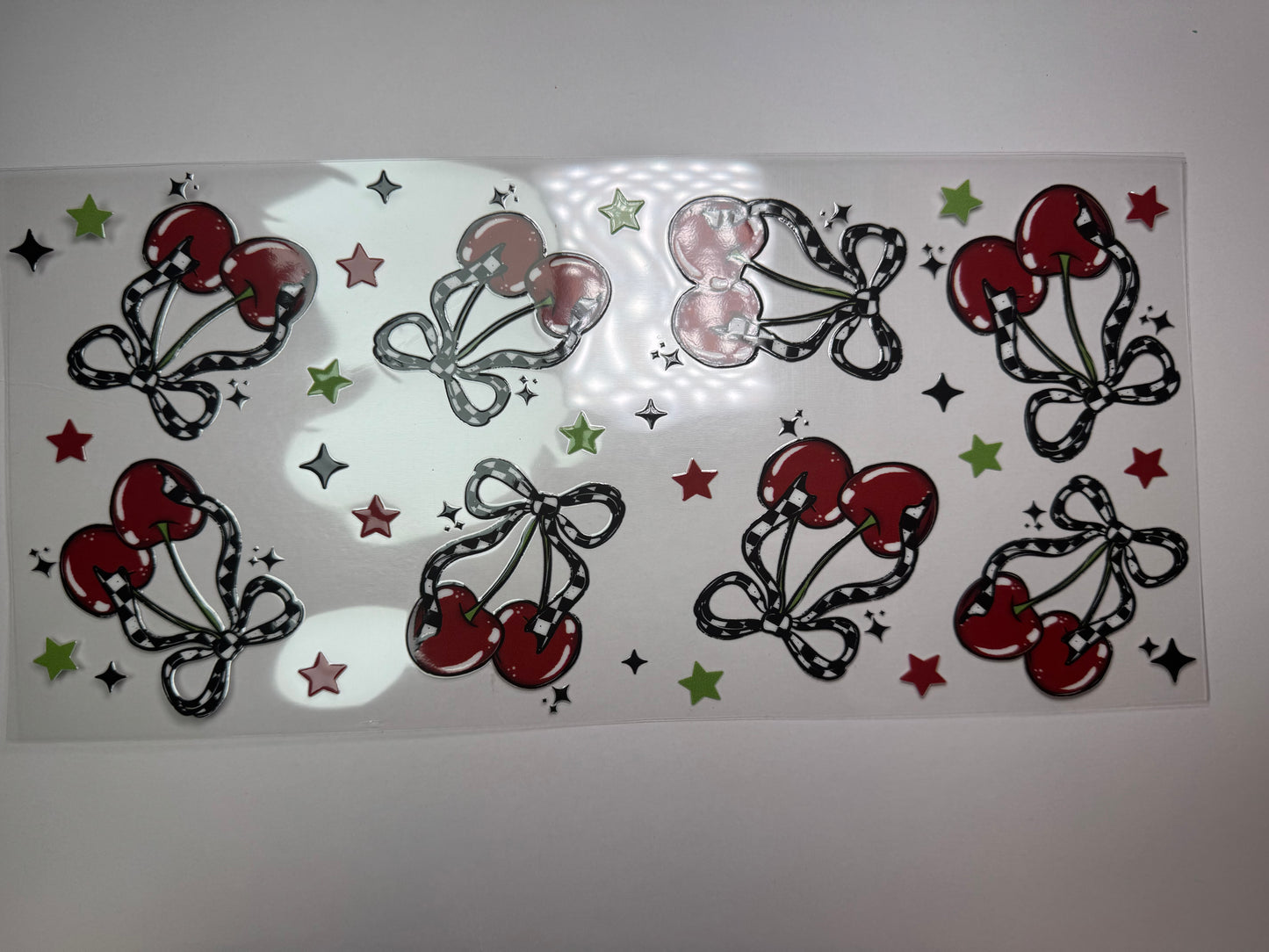 40 oz Cherries Checkered