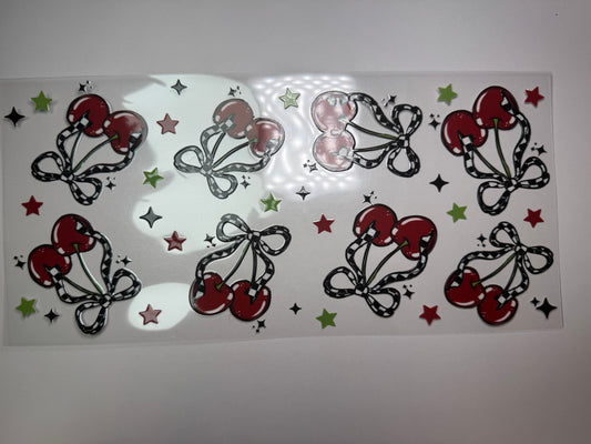 40 oz Cherries Checkered