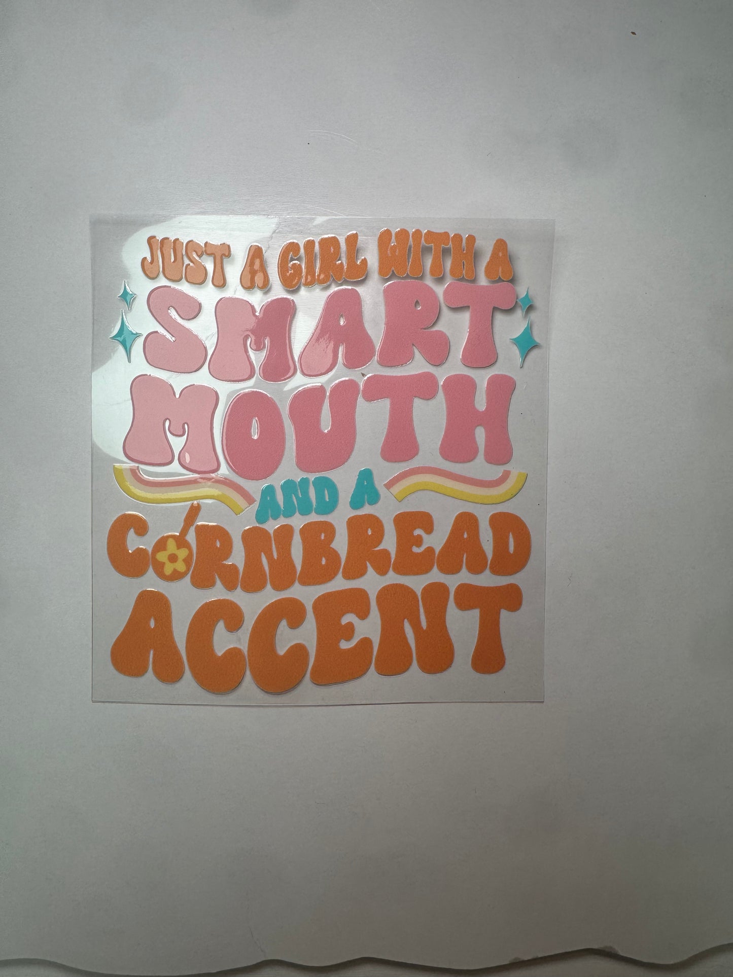 40 oz Smart Mouth decal