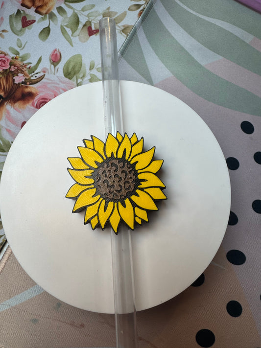 Sunflower Straw Topper