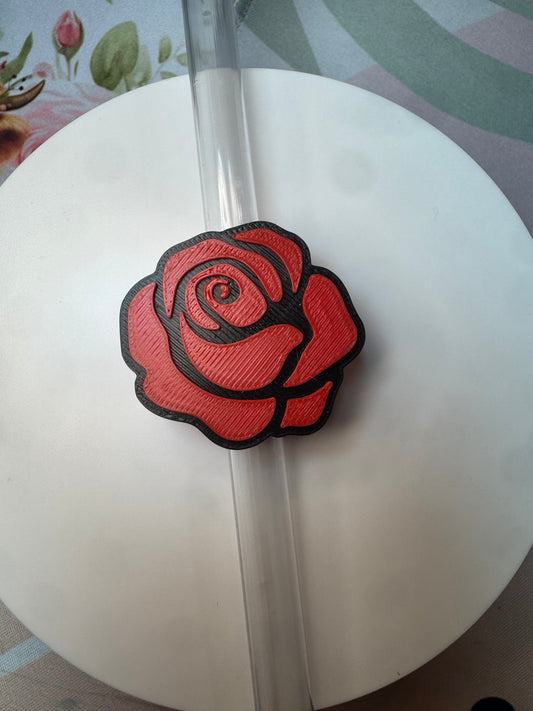 Rose Straw Topper