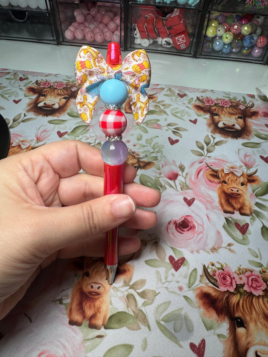 Winnie The Pooh Bow Pen