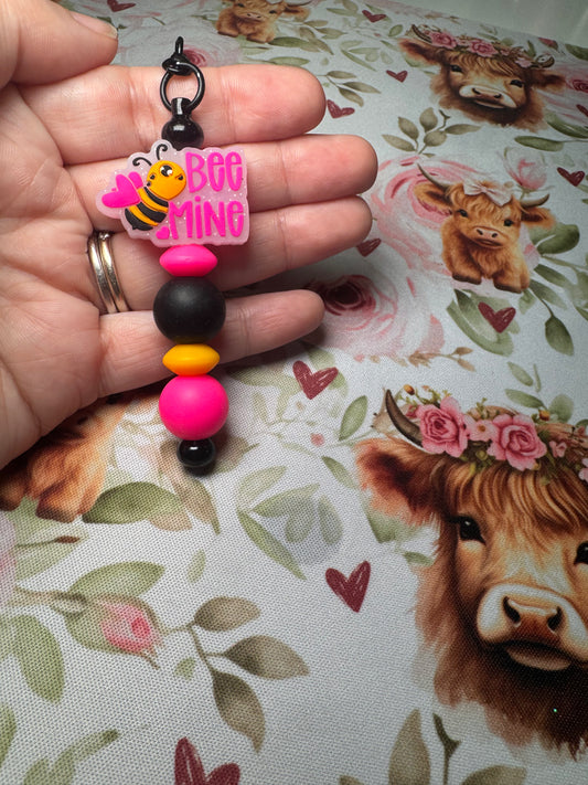 Bee Mine Keychain