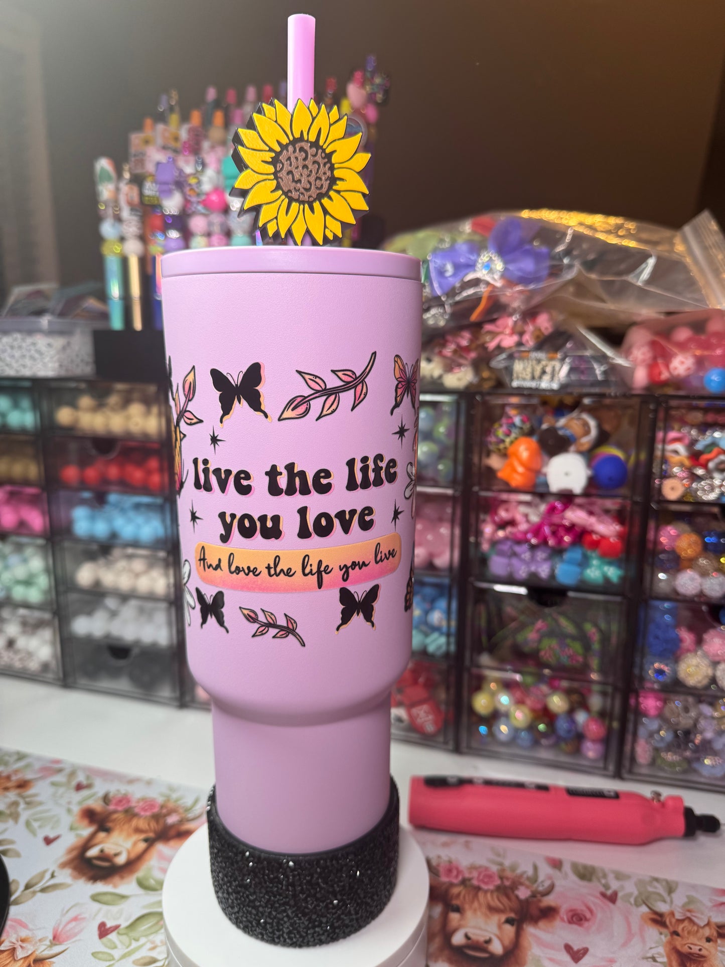 40oz Love Life Tumbler