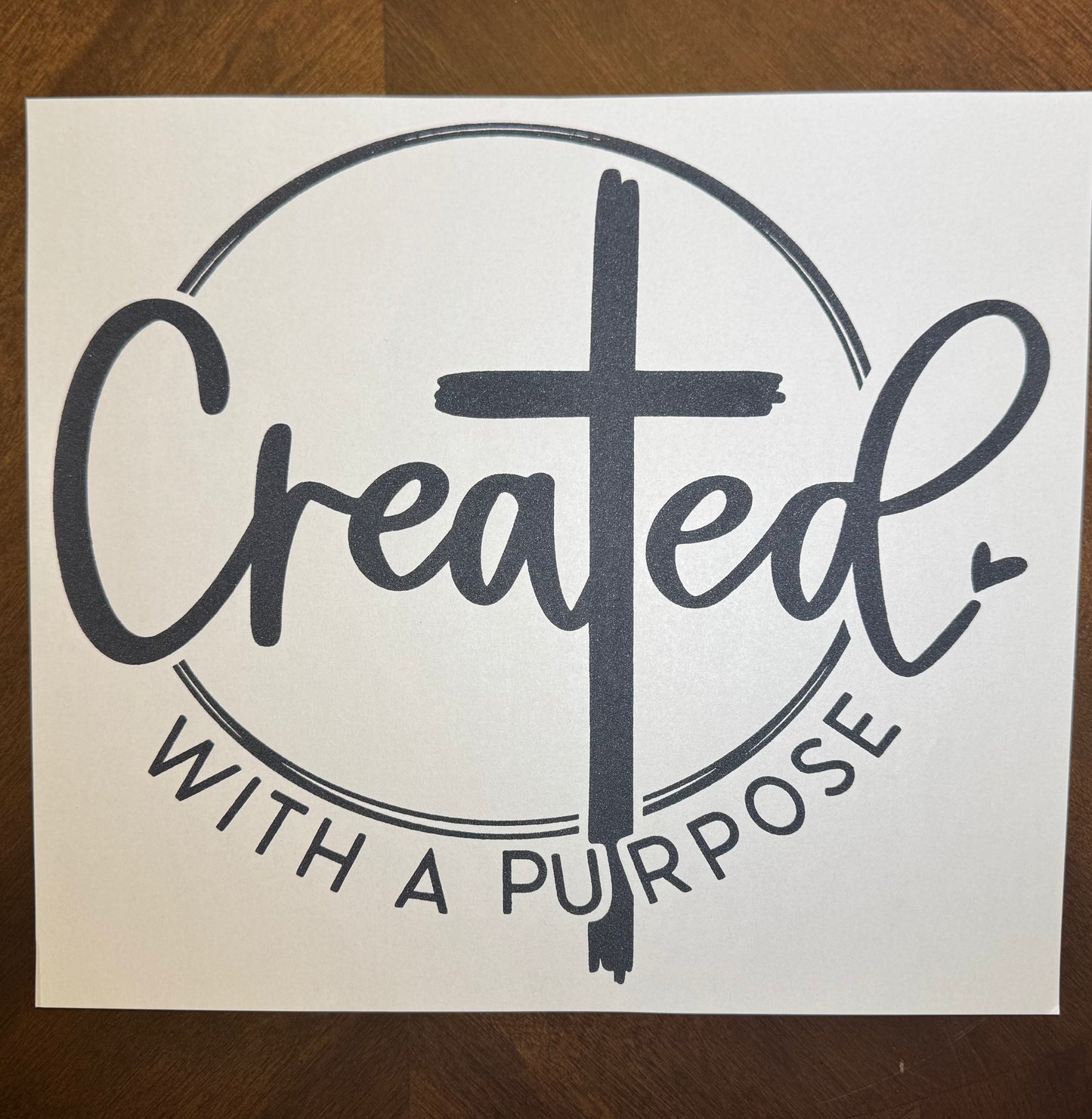 Created With A Purpose Transfer