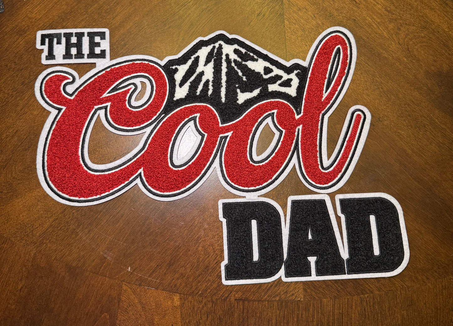The Cool Dad Chenille Patch