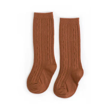 Little Stockings Cable Knit Knee High Socks