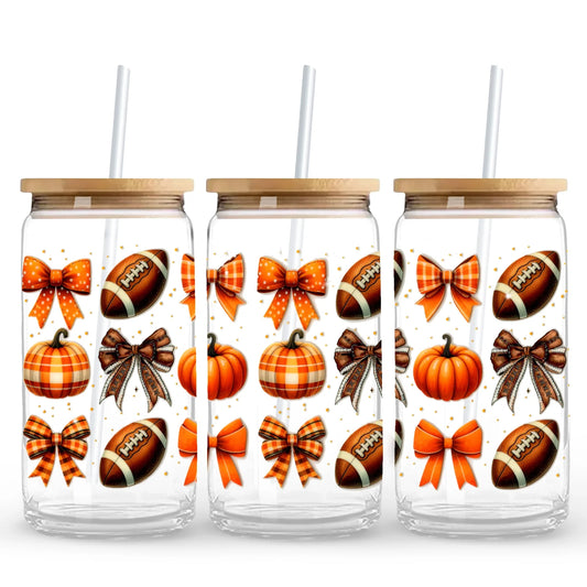 Pumpkins & Football UV Cup Wrap