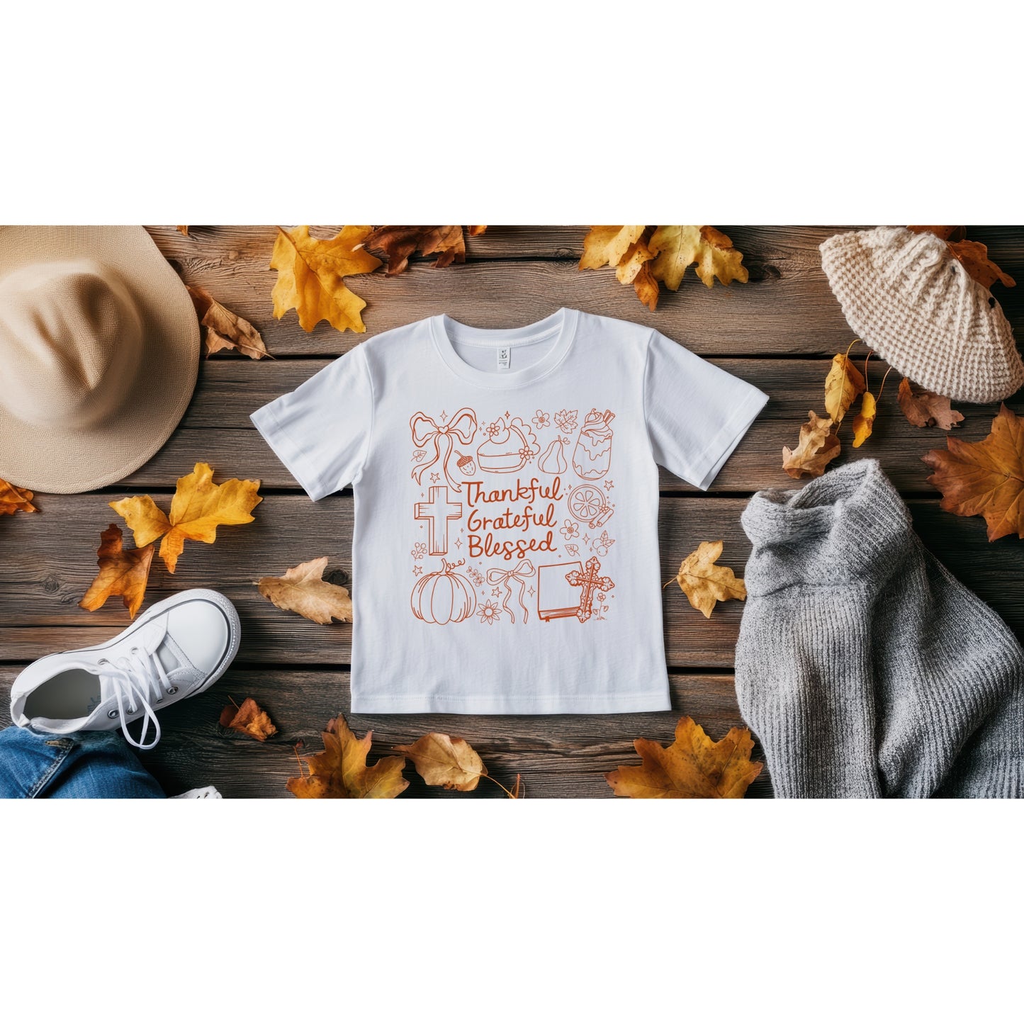 Thankful Grateful Blessed