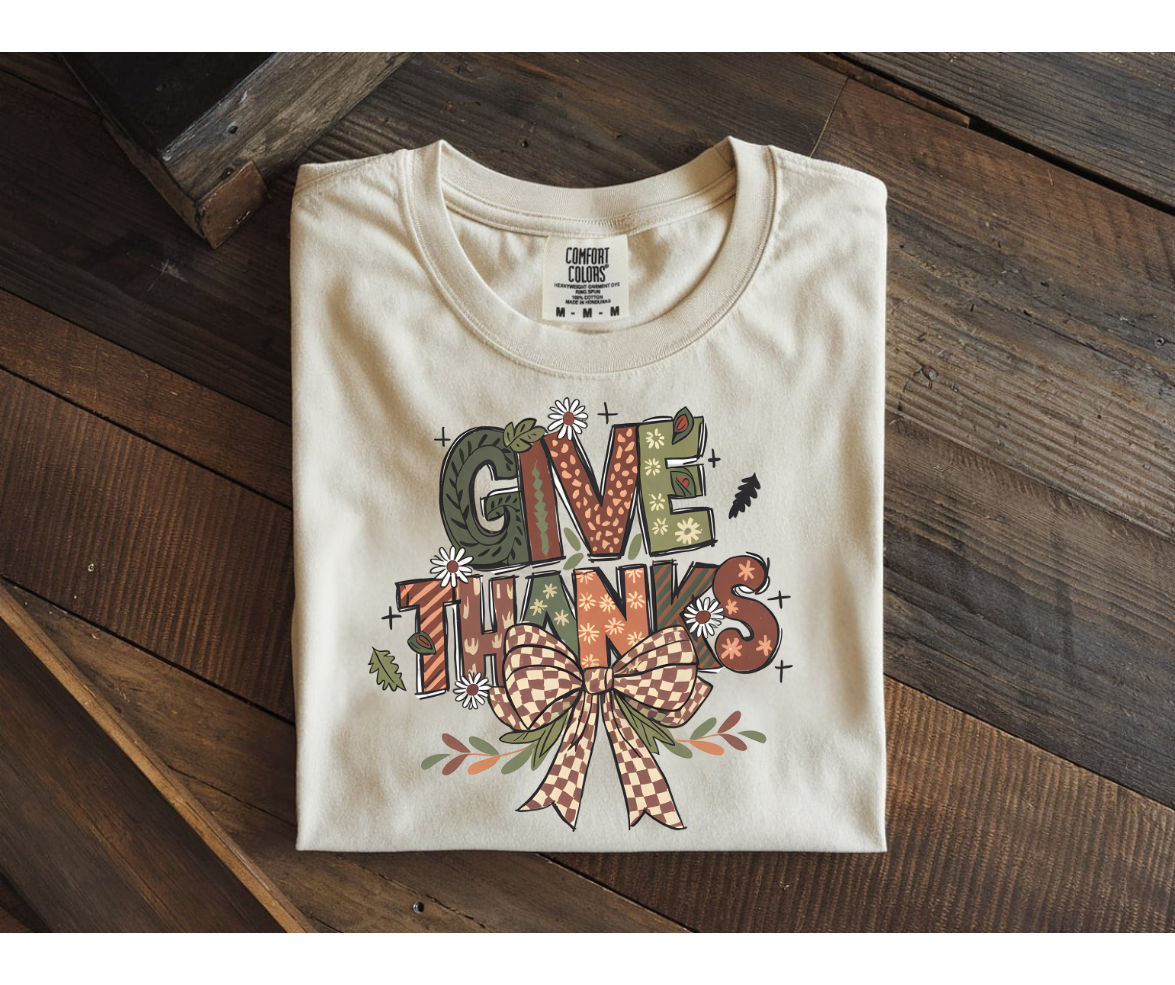 Give Thanks Fall Tee