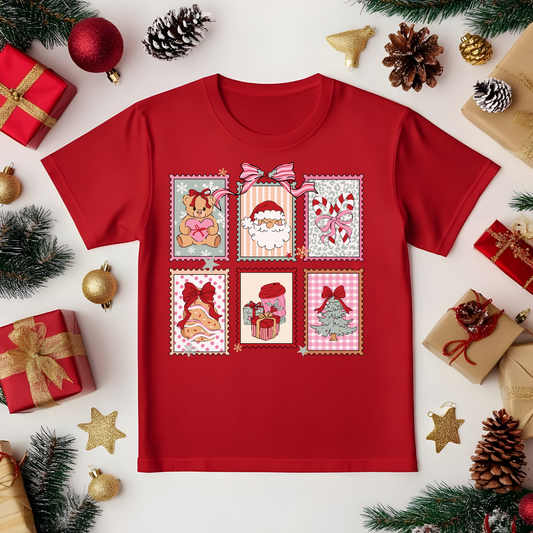 Pink Christmas Patchwork