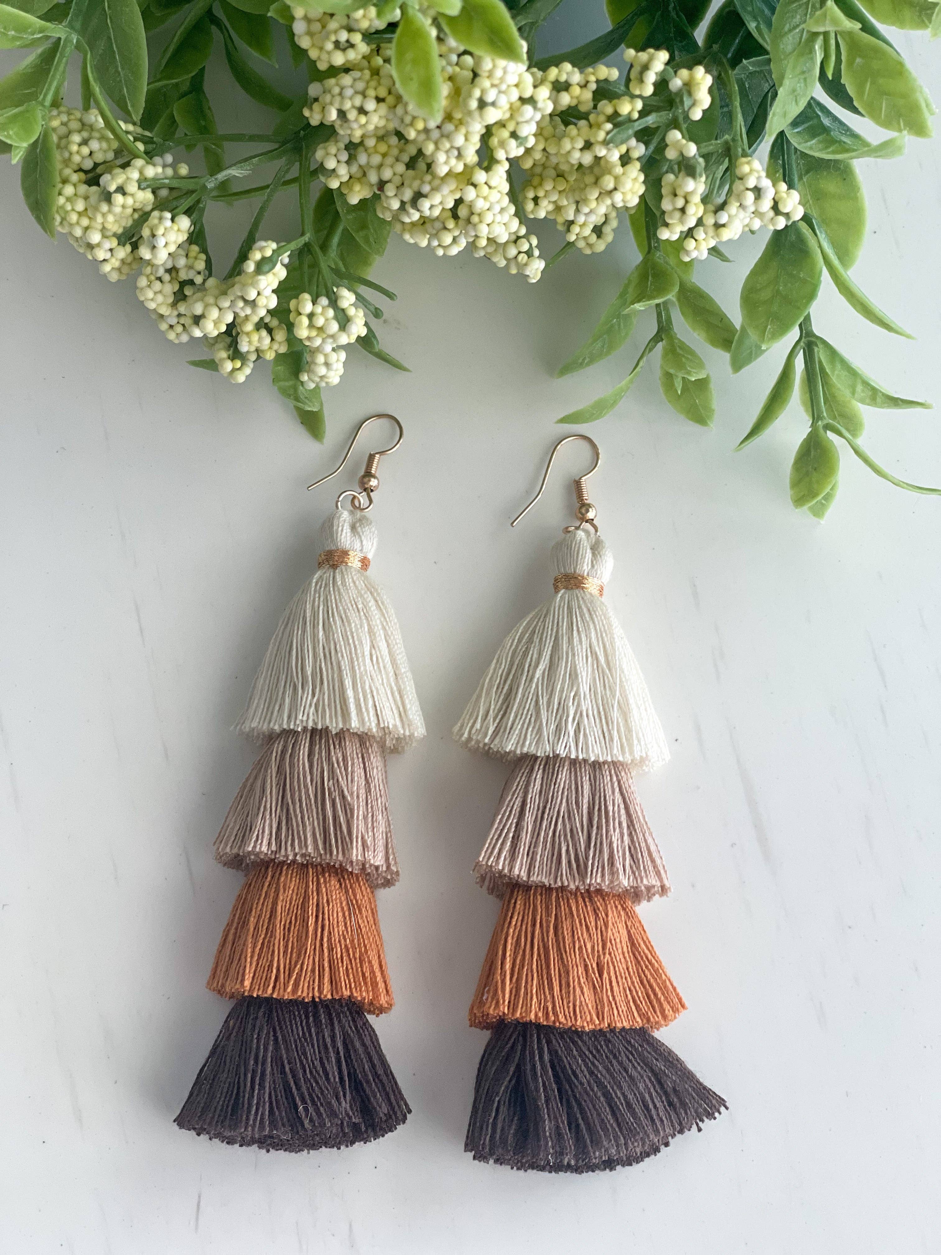 Free Fall Tassel Earrings