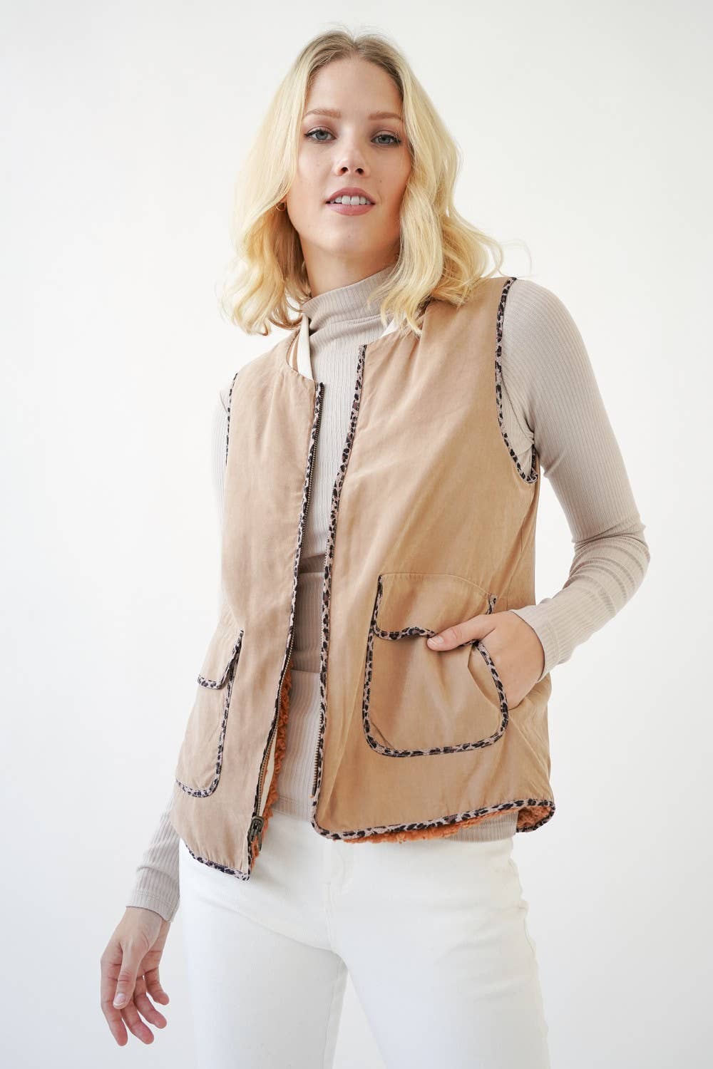 Fall Reversible Vest