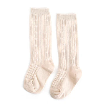 Little Stockings Cable Knit Knee High Socks